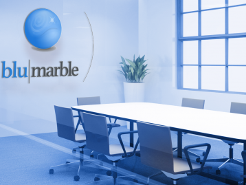 Blue Marble logo design