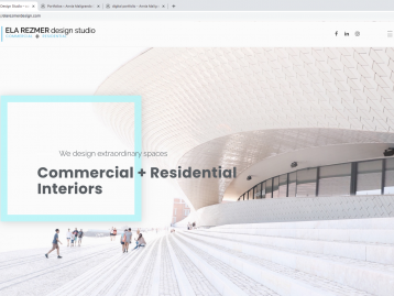 Ela Rezmer web design